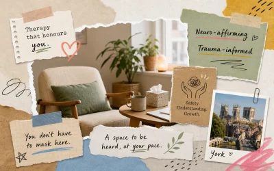 What to expect from private therapy in York: a neuro-affirming, trauma-informed approach